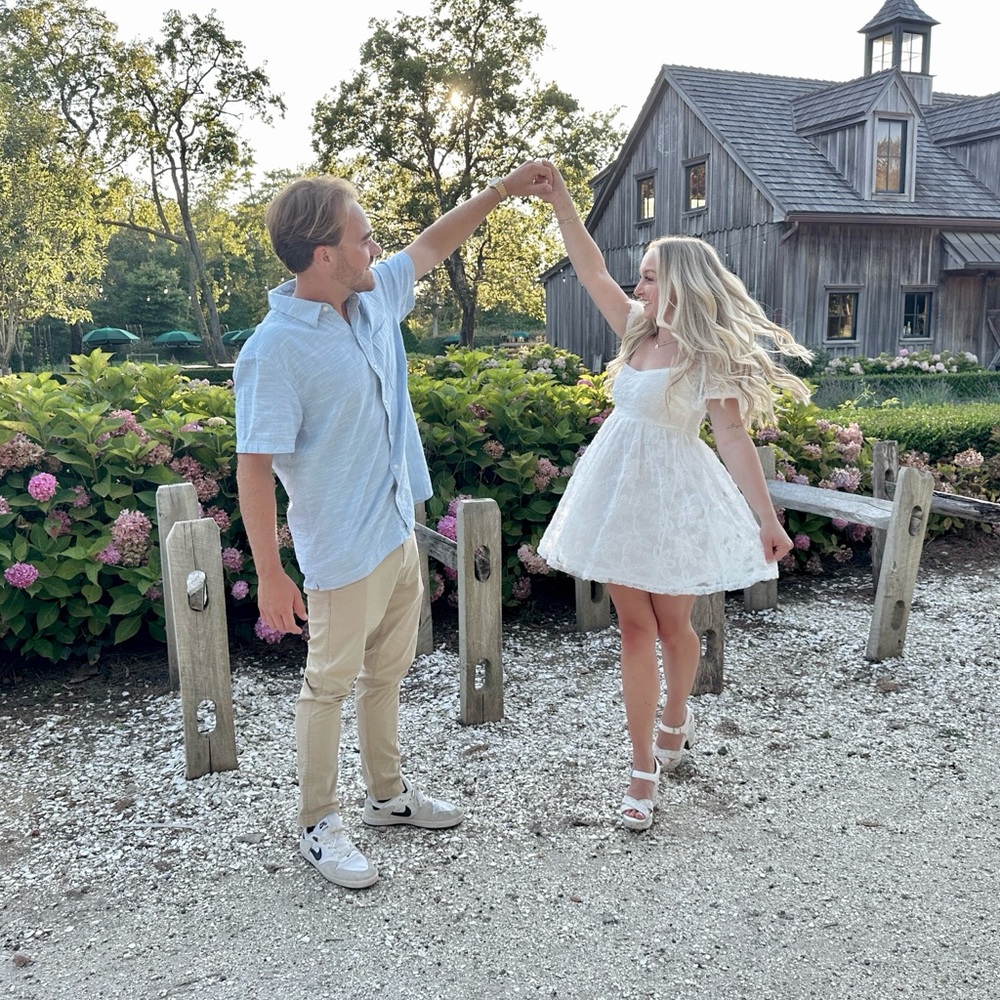 LE LIS White Dress